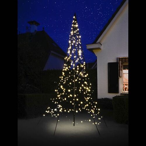 Fairybell LED Weihnachtsbaum 360 LED warmweiß 3m außen