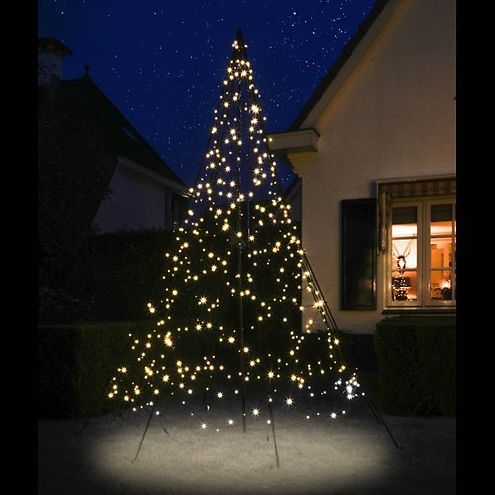 2er Set Fairybell LED Weihnachtsbaum Figuren warmweiß außen –