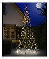 Sapin de Noël Fairybell LED 640 LED blanc chaud à l'extérieur 4m - Thumbnail 2