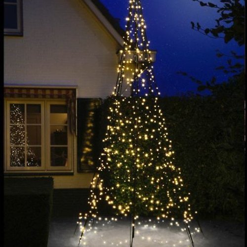 Fairybell LED Weihnachtsbaum 640 LED mit Twinkle warmweiß 4m außen