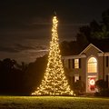 Fairybell LED albero albero pennone 1200 LED bianco caldo fuori 6m - Thumbnail 2