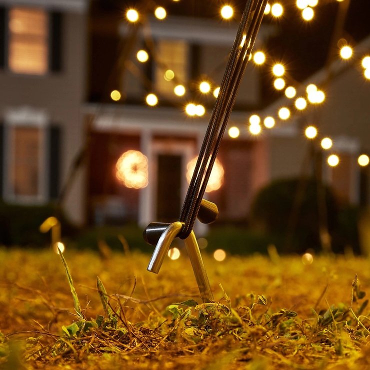 Fairybell LED Baum für Fahnenmast Twinkle Effekt 1200 LED warmweiß 6m außen - Thumbnail 5