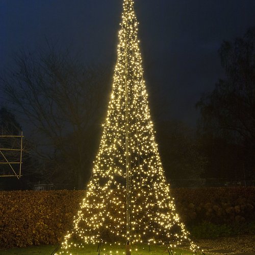 Fairybell LED Baum für Fahnenmast 2000 LED warmweiß 6m außen