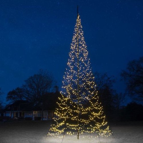 Fairybell LED Baum für Fahnenmast 1500 LED warmweiß 8m außen
