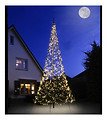 Fairybell ALL-SURFACE LED albero pennone 240 LED bianco caldo con Twinkle fuori 2m - Thumbnail 2