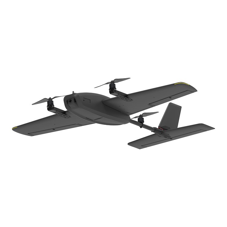 HEEWING T2 Cruza VTOL FPV planeador avión PNP negro - Thumbnail 2