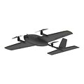 HEEWING T2 Cruza VTOL FPV Gleiter Flugzeug PNP schwarz - Thumbnail 2