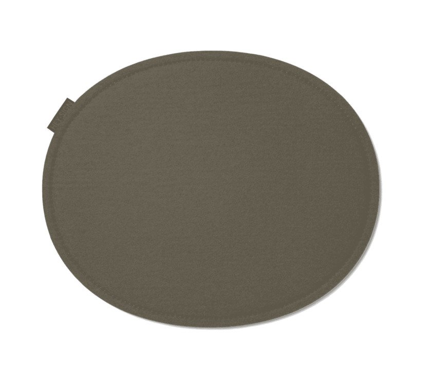 Hey-Sign Sitzauflage Filz Panton Chair Antirutsch taupe 1 Stück - Thumbnail 2