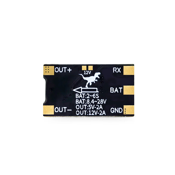 HGLRC 5–12V BEC Spannungsregler für FPV Drohnen - Thumbnail 3