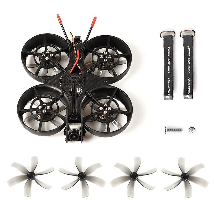 HGLRC Racewhoop25 FPV Racing Drone Polar Vista 6S Crossfire Nano - Thumbnail 5