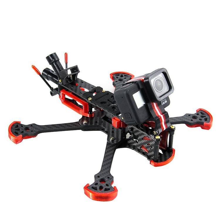 HGLRC Sector5 V3 HD DJI FPV Freestyle Frame - Thumbnail 5