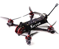 HGLRC FPV Sector X5 Freestyle Racing Drone Analog 4S PNP