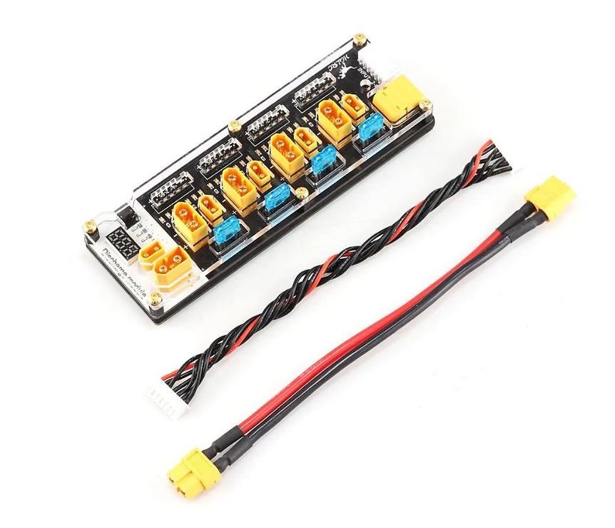 HGLRC Thor Lipo Balance Charger Board Pro FPV 40A XT60 XT30 2-6S - Thumbnail 2