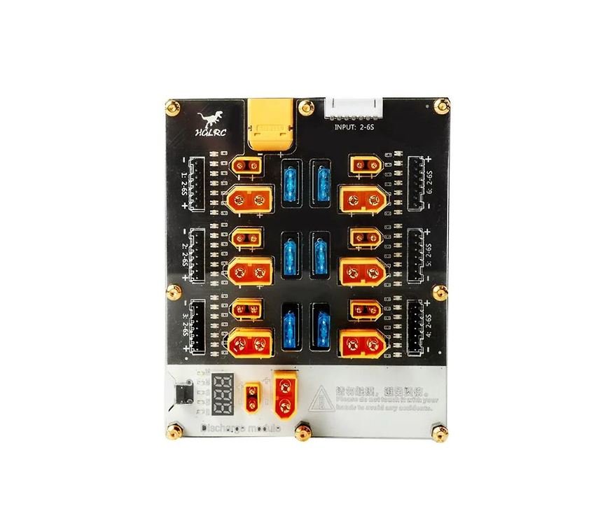 HGLRC Thor 6 Pro Lipo Balance Charger Board FPV 40A XT60 XT30 2-6S - Thumbnail 1