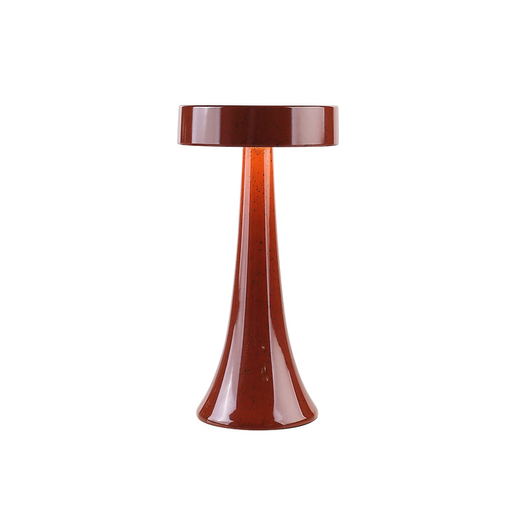 HomeBound by KY LED Akku Tischleuchte Nova Tischlampe batteriebetrieben 25 cm bordeauxrot - Thumbnail 2