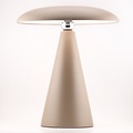 HomeBound by KY LED Επιτραπέζιος φωτισμός με μπαταρία Mush, 26 cm, χρώμα ταούπε - Thumbnail 3