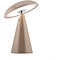 HomeBound by KY LED Akku Tischleuchte Mushie 21 cm Taupe