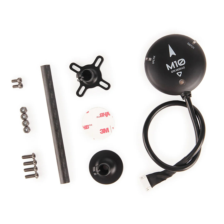 Holybro M10 GPS GNSS u-blox Modul mit Kompass - Thumbnail 3