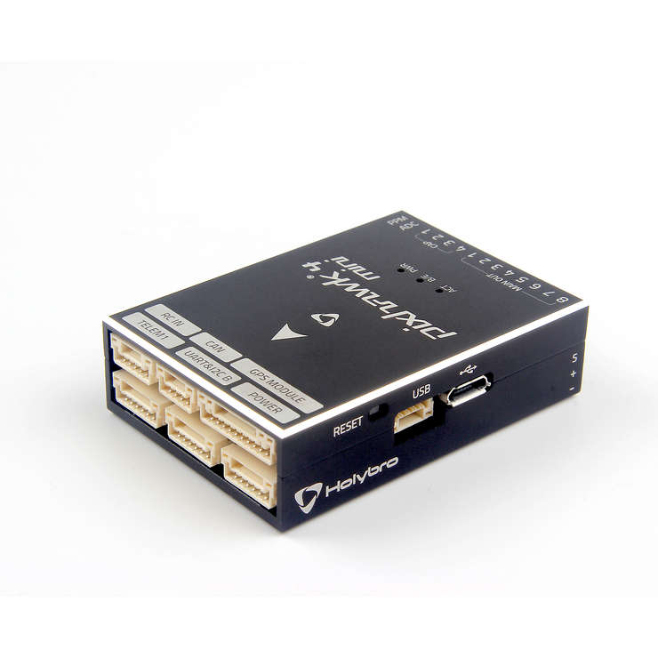 Holybro PX4 Pixhawk Mini PM06 V2 Aluminium Case UBLOX NEO M8N ohne GPS - Thumbnail 2