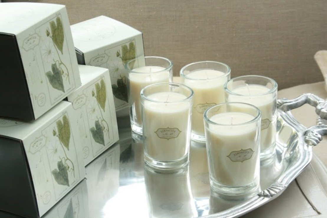 Simpatico Home Duftkerze No. 42 Rosenholz & Blütenextrakte 40 h - Thumbnail 2