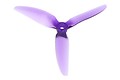 HQ Durable Prop 5048 3 blade V1S light purple 2CW+2CCW polycarbonate propeller - Thumbnail 2