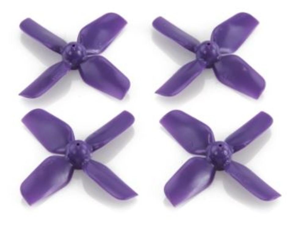 HQ Prop Tiny Quad 1212 four blade propeller 31mm purple - Pic 1
