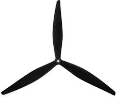 HQProp 13x10x3 13 Zoll 3-Blatt Propeller Grau (1CW+1CCW)