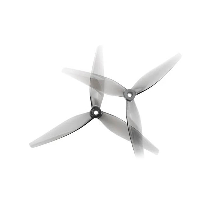 HQProp 7037 7x3.7x3 Racing Prop FPV 7 Zoll 3-Blatt Propeller Grey (2CW+2CCW) - Thumbnail 1