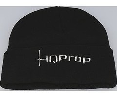 HQ Prop Beanie Knit Hat Black