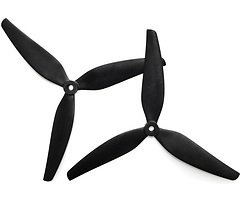 HQProp Cine 7 7X4X3 7 Zoll 3-Blatt Propeller Schwarz (1CW+1CCW)