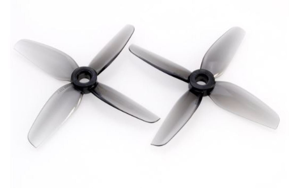 HQProp 2929 4 Blade Durable Propeller 5mm hole 2CW+2CCW Grey - Pic 1