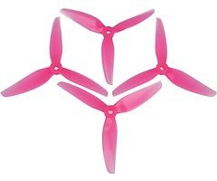 HQ Durable Prop POPO 5146 Three-blade 5,1X4.6X3 Pink 4 pieces PC FPV Propeller 5 inch