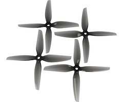 HQ Prop 4834 Four Blade V1S Grey 2CW+2CCW Poly Carbonate FPV Propeller 4 inch