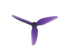 HQ Prop 5131 Trefoil V1S Bright Purple POPO 2CW + 2CCW Fiber Optic FPV Propeller - Thumbnail 2