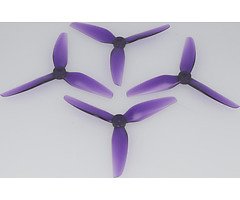 HQ Prop 5131 Triple pale V1S Light Purple POPO 2CW+2CCW FPV Propeller 5 inch