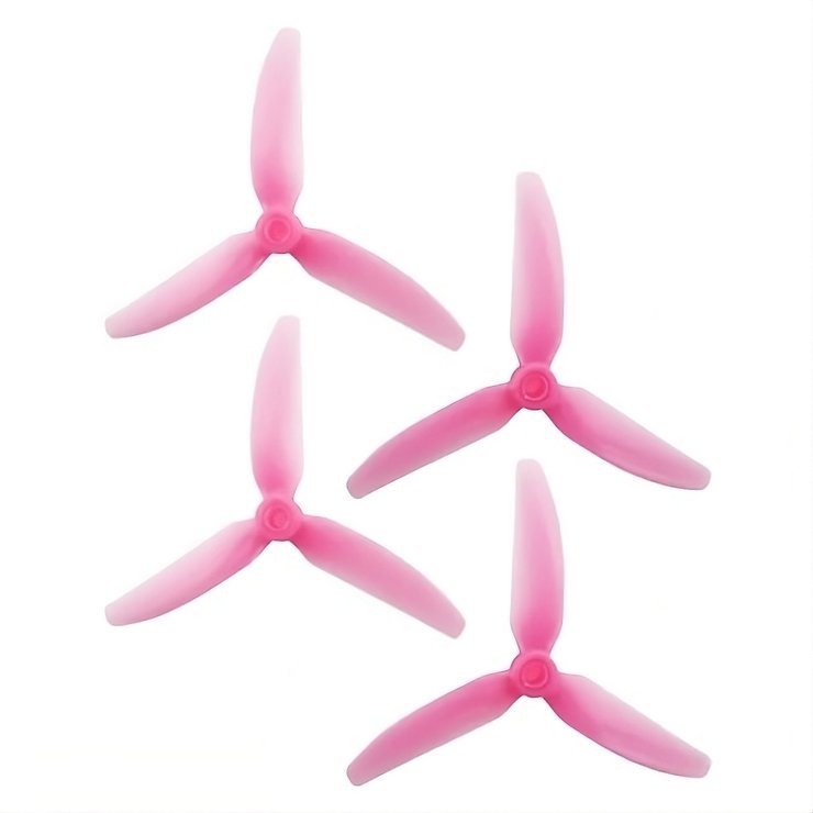 HQProp DP5X4.3X3V1S 5 Zoll 3-Blatt Propeller light Pink  - Pic 1