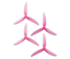 HQProp DP5X4.3X3V1S 5 Zoll 3-Blatt Propeller light Pink 