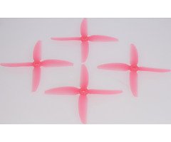 HQ Prop 5040 Vierblatt V1S Hell Pink 2CW+2CCW FPV Propeller 5 Zoll