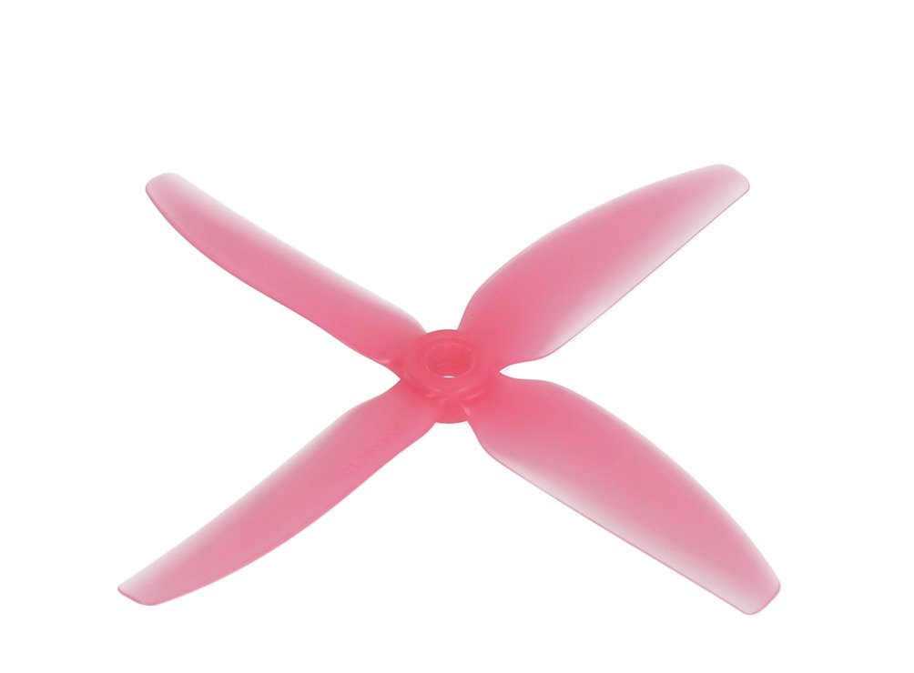 HQ Prop 5040 Vierblatt V1S Hell Pink 2CW+2CCW FPV Propeller 5 Zoll - Thumbnail 2