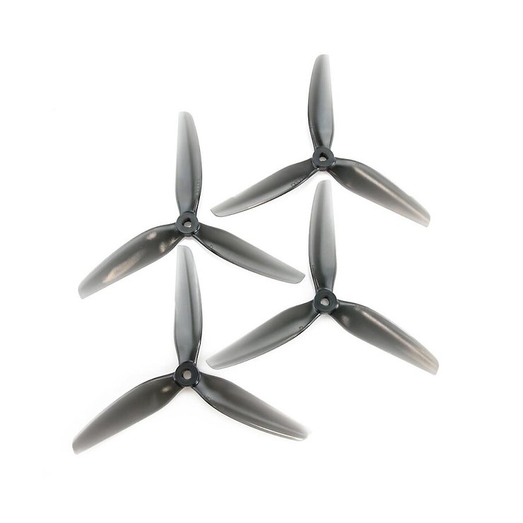 HQProp 6X3.5X3 Racing Prop FPV 3 Blatt Propeller 6 Zoll Light Grey - Pic 1