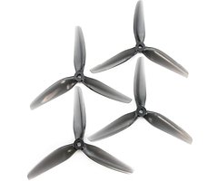 HQProp 6X3.5X3 Racing Prop FPV 3 Blatt Propeller 6 Zoll Light Grey