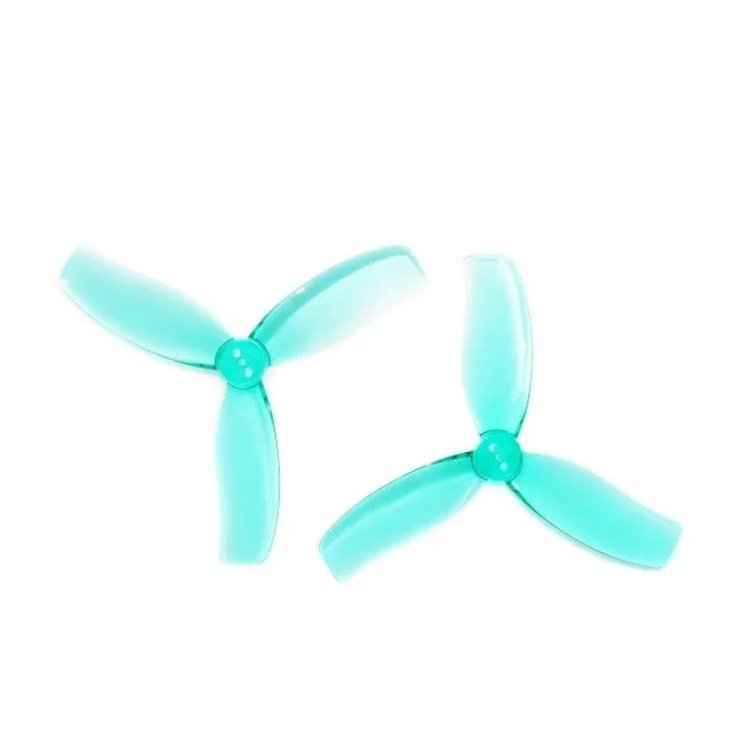 HQProp DT90MMX3 3.5 Zoll 3-Blatt Propeller Blau - Pic 1