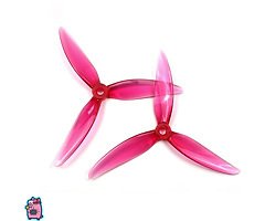 HQProp Flowerpig R29.5 5,1 Zoll 3-Blatt Propeller Pink (2CW+2CCW)