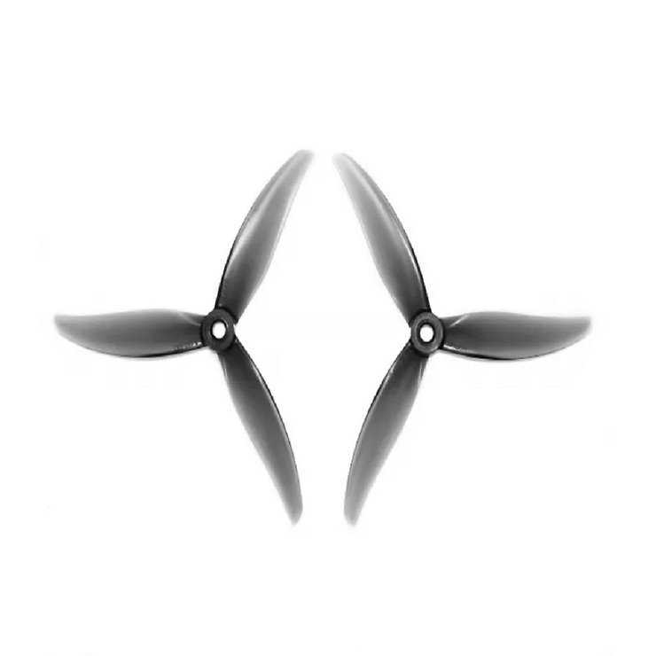 HQ FlowerPig 5,1 Zoll 3-Blatt Propeller Grau (2CW+2CCW) - Pic 1