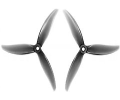 HQ FlowerPig 5,1 Zoll 3-Blatt Propeller Grau (2CW+2CCW)