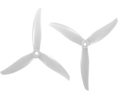 HQ FlowerPig 5,1 Zoll 3-Blatt Propeller Weiß (2CW+2CCW)