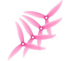 HQProp MCK 5 Zoll 3-Blatt Propeller Pink (2CW+2CCW)