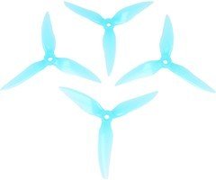 HQ Durable Prop 5048 Triple Blade New 5X4.8X3V1S Blue 4 pieces PC FPV Propeller 5 inch