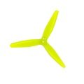 HQProp PizzaCutters 5037 5 Inch 3 Blade Propeller Yellow (2CW+2CCW)  - Thumbnail 1