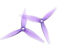 HQProp 5130 R30 5 inch 3-blade propeller purple (2CW+2CCW)